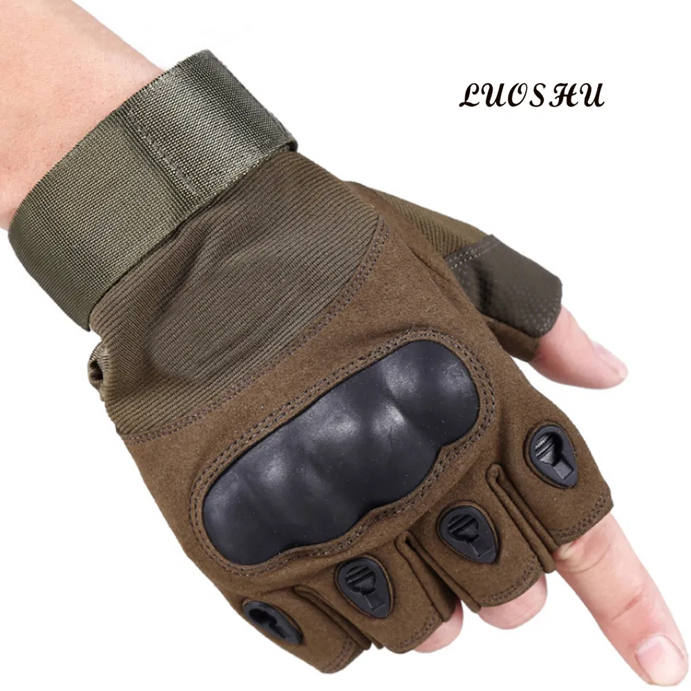 Fingerless training gloves with wrist wrap · HB29-LUO-10