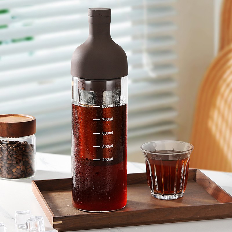 Bottle-style glass cold brew maker · HJ-011