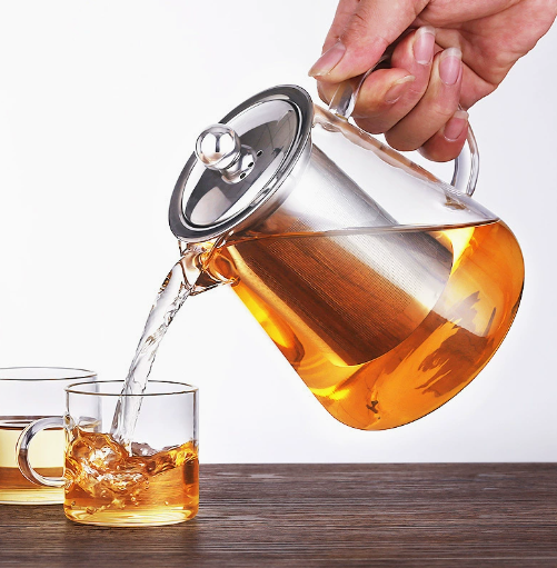 玻璃滤茶壶 · HJ-001 — 2