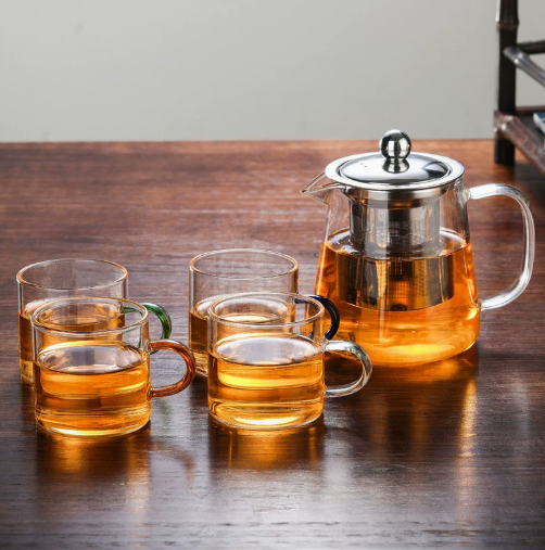 Borosilicate infuser teapot · HJ-001