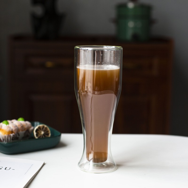 Double-wall beer glass · HJ-003 — 2