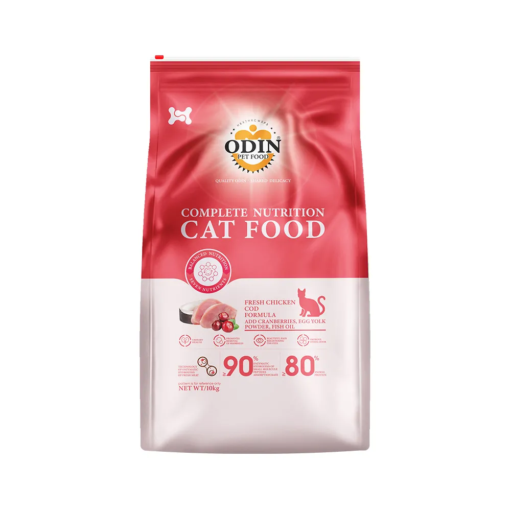 Odin Complete Nutrition Cat Food Fresh Chicken Cod Formula · NH-001