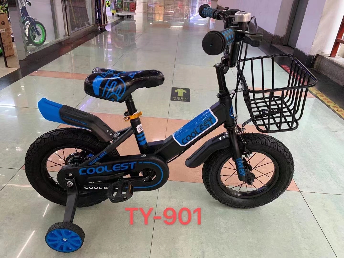 TY-901弯梁车篮儿童自行车 · PX-010