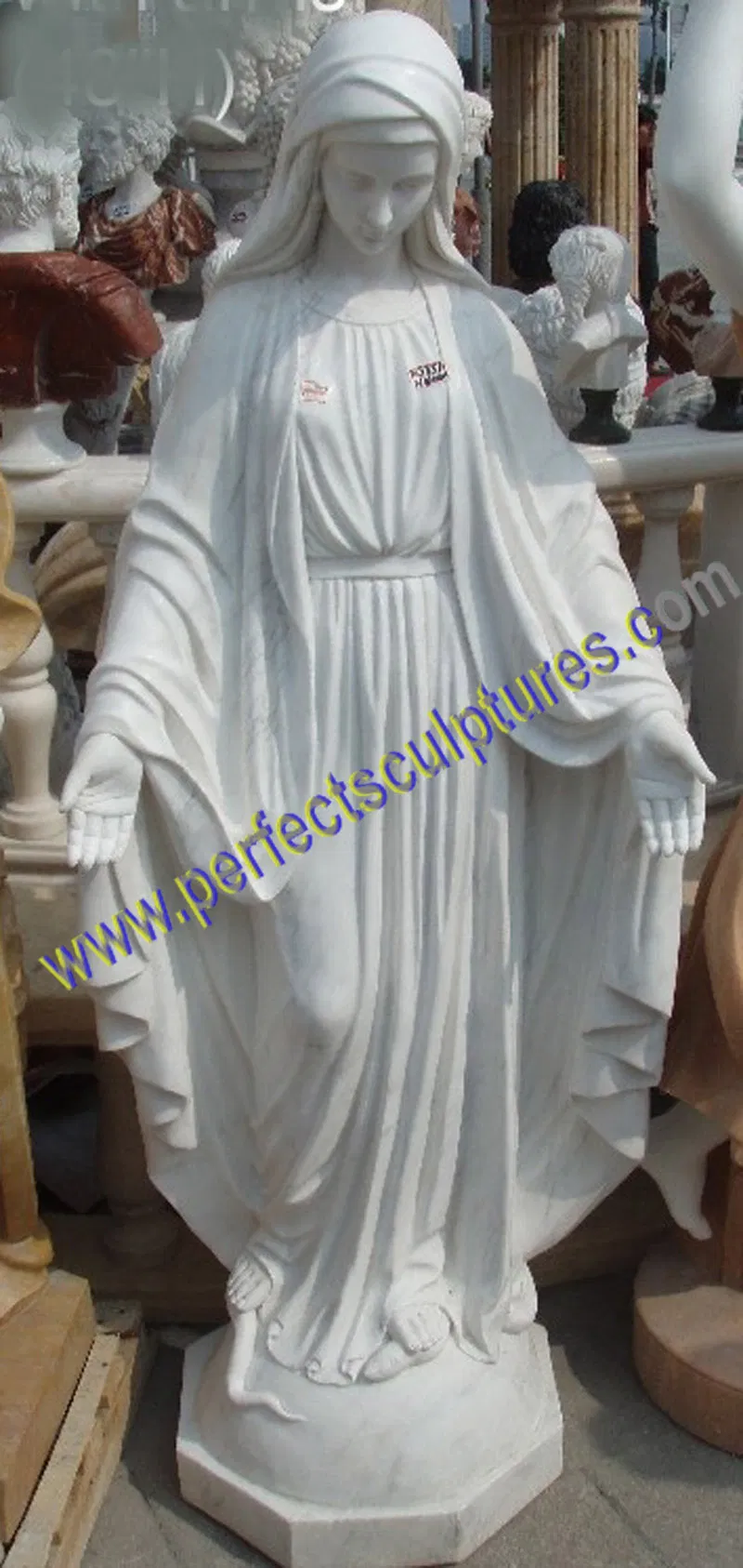 Virgin Mary stone statue · SY-X1627