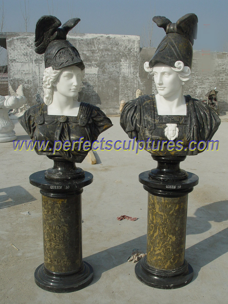 Roman warrior bust statue · SY-S315