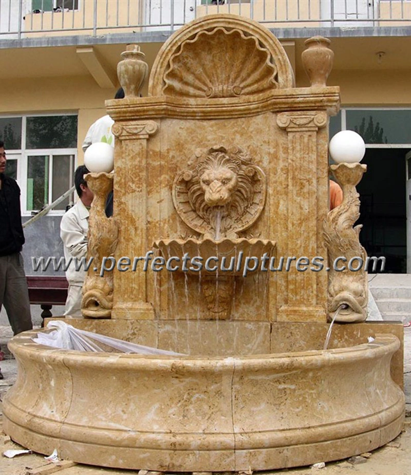 Wall-mounted garden stone fountain · SY-W155