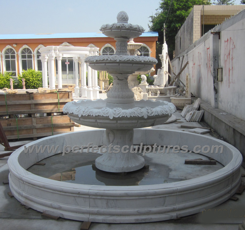 Stepped stone garden fountain · SY-F342