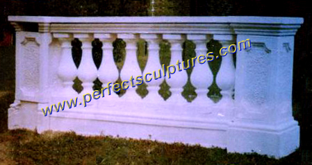 Carved stone balustrade · LG001