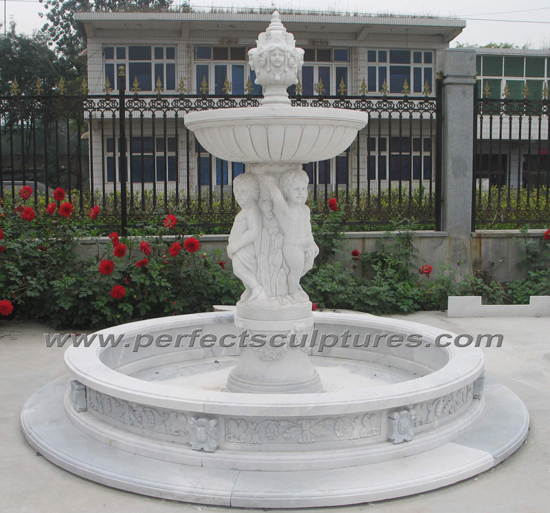 Tiered garden water fountain · SY-F343