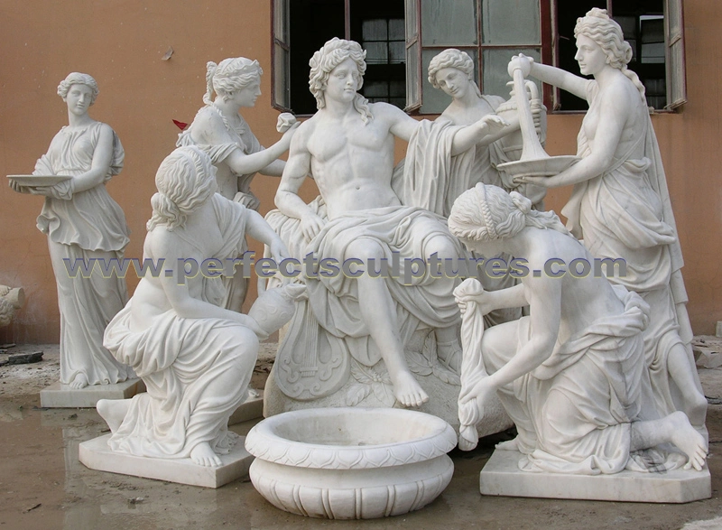 Apollo bath stone statue · SY-X1722