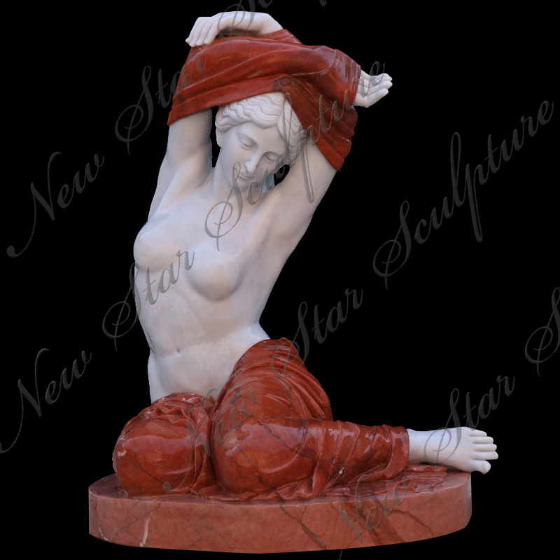 Decorative Maiden Marble Statue · NS-S030