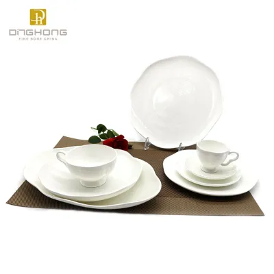 白色骨瓷咖啡杯碟餐具 · TS-012