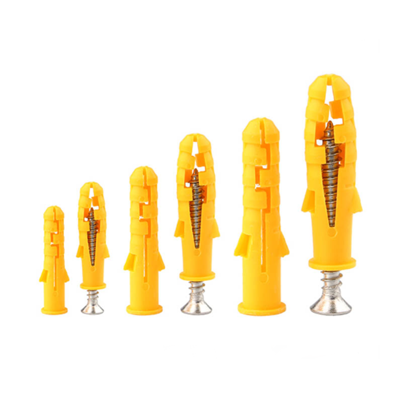 Plastic wall plug with tapping screw · YN-012